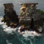 twin candlestick islets jinshan district new taipei taiwan Republic of China